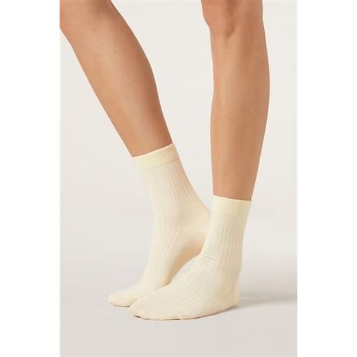 Calzedonia calzini a costine con cashmere naturale