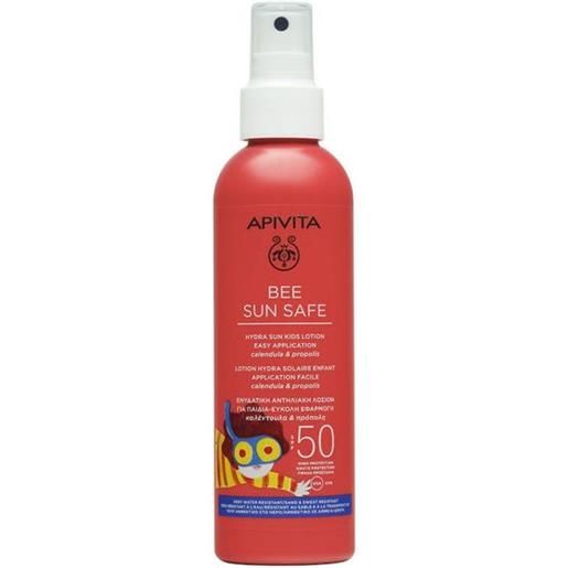 Apivita bee sun safe kids lozione spray hydra sun spf50 200 ml