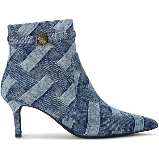 Kurt Geiger London stivaletti kensington flexi 65mm - blu