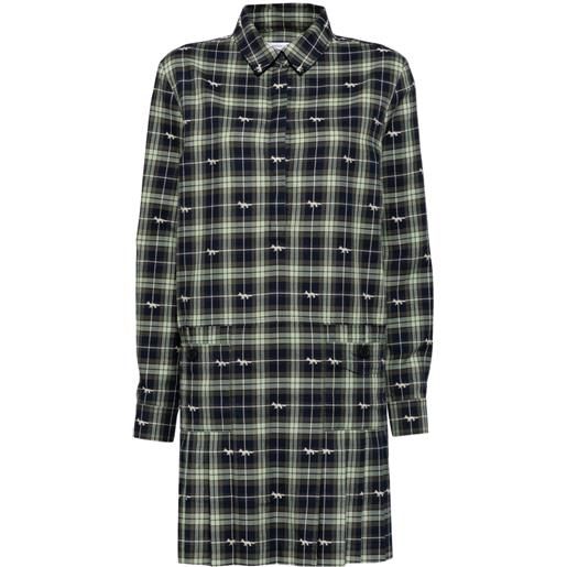 Maison Kitsuné chemisier shrunken - verde