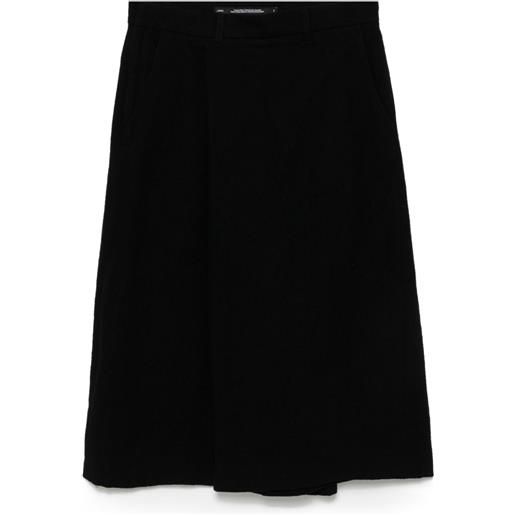 Julius pantaloni sartoriali - nero