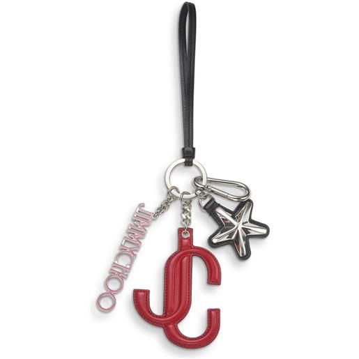 Jimmy Choo ciondolo jc - rosso