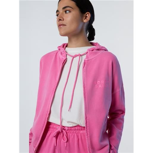 North Sails - felpa con cappuccio e zip