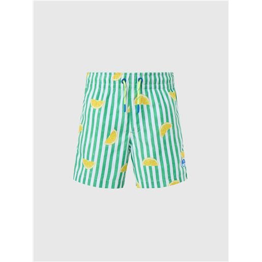 North Sails - boxer mare con stampa grafica