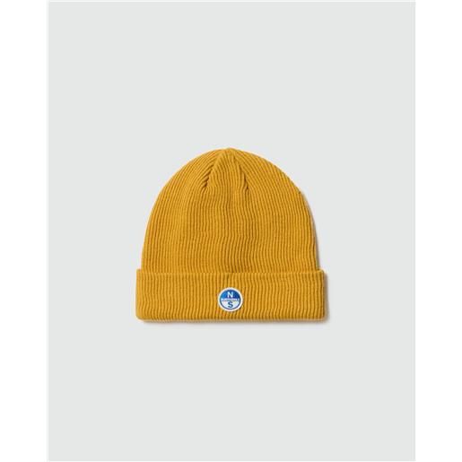 North Sails - berretto a coste con logo