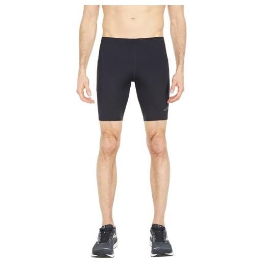 Brooks 211339001 source 9 short tight pantaloncini uomo black taglia 40