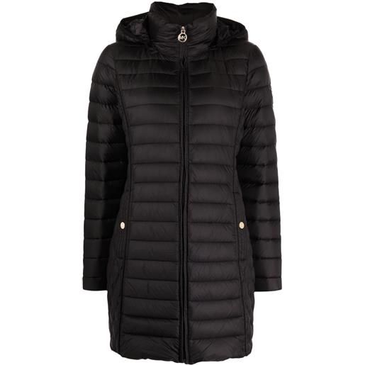 Michael Michael Kors piumino lungo packable - nero