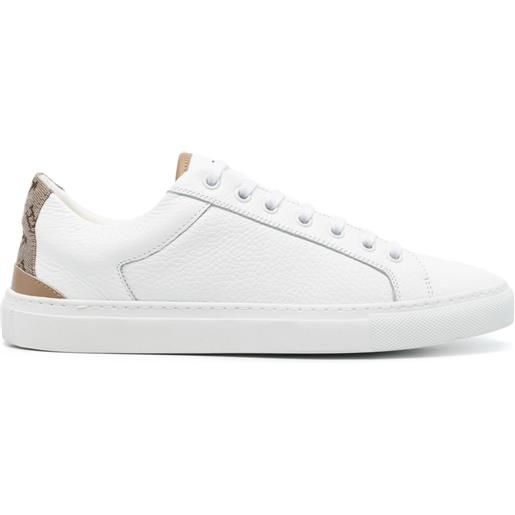 Herno sneakers in pelle - bianco