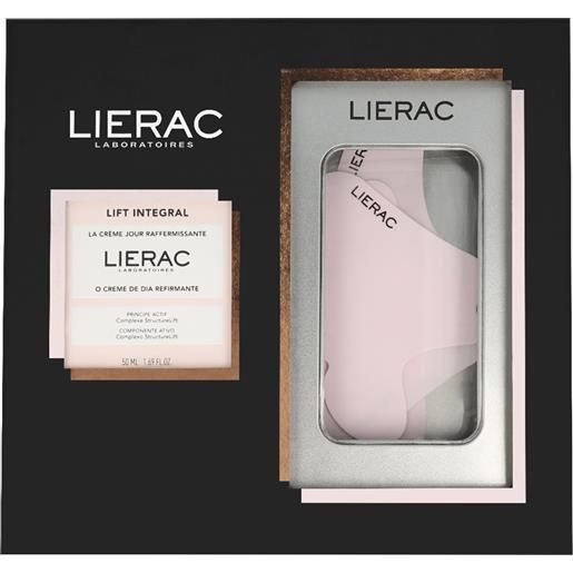 Lierac lift integral set di dermocosmetici crema giorno + patch