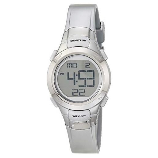 Orologio Sportivo Armitron 086702677801 – LCD Con Cronografo, Allarme E Retroilluminazione, Resistente 50m - 4