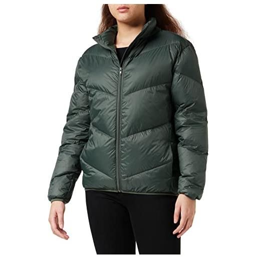 SPARKZ COPENHAGEN ava puff short giacca, verde (evergreen 858), 42 (taglia produttore: medium) donna