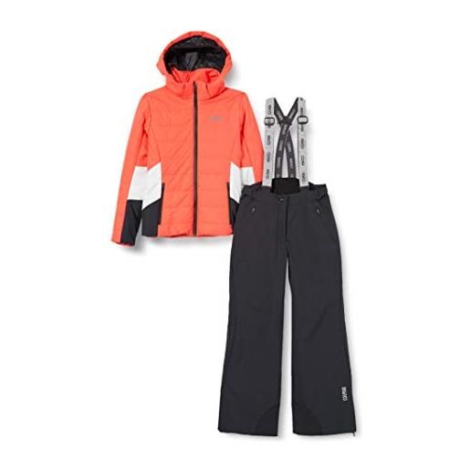 Colmar abito-3173s, set di pantaloni unisex-bambini, glitter cherry-glitt, 14