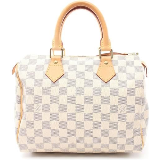 Louis Vuitton Pre-Owned - borsa tote speedy 25 2007 - donna - pvc/pelle - taglia unica - toni neutri