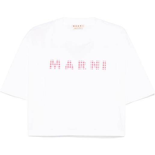 Marni t-shirt con stampa - bianco