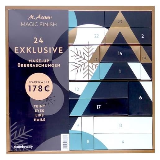 asambeauty calendario dell'avvento asambeauty 2024 magic finish esclusivo trucco