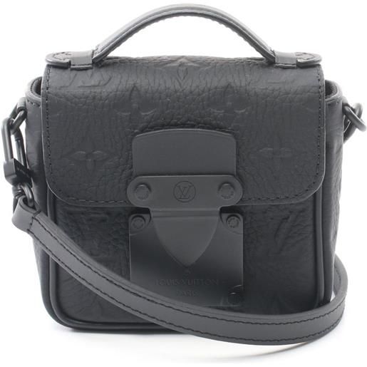 Louis Vuitton Pre-Owned - borsa tote pico s-lock 2021 - uomo - pelle di vitello - taglia unica - nero