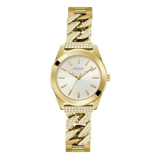 Orologio Uomo Guess Collection Diver Chic Chrono Quarzo GC I29002L1 Cassa in Acciaio, Quadrante