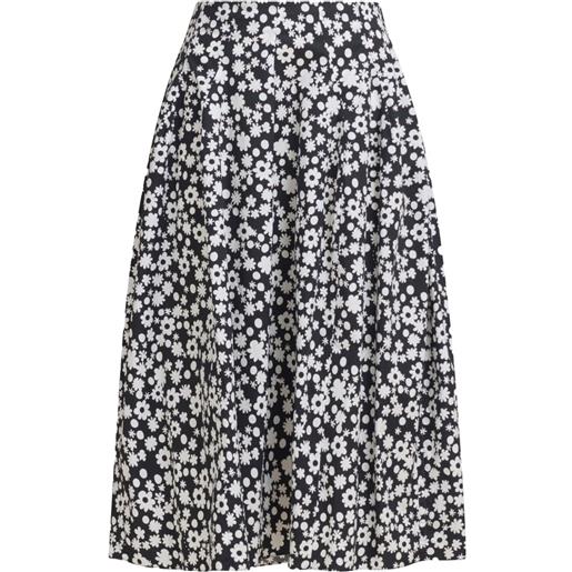 Marni gonna a fiori - nero