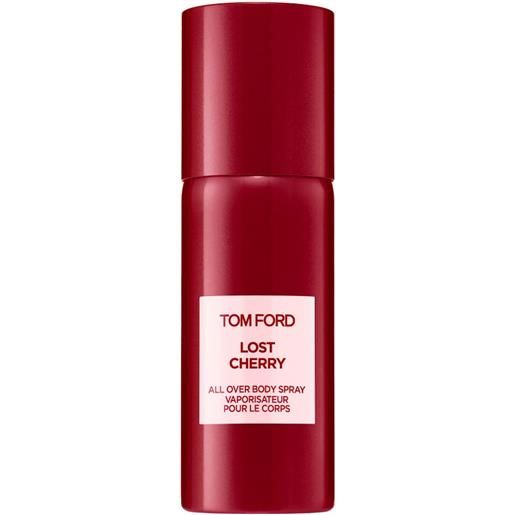 Tom ford lost cherry all over body spray 150 ml spray per il corpo, infuso con la seducente fragranza di lost cherry