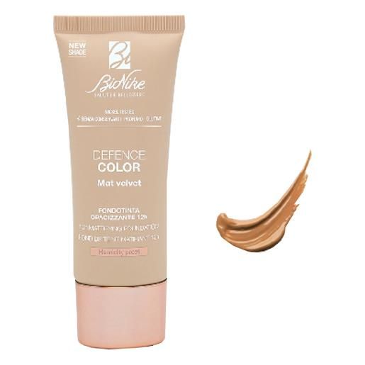 BIONIKE defence color mat velvet fondotinta n. 406 miel cannelle 30ml