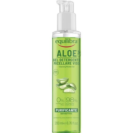 Equilibra aloe gel detergente micellare viso 200 ml