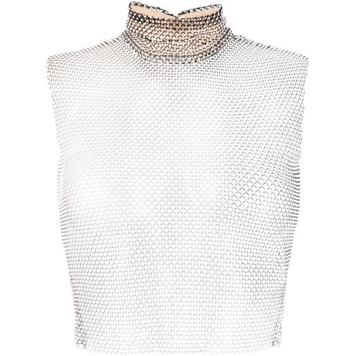 Genny top con decorazione - nero