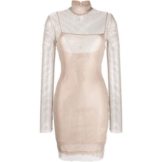 Genny abito a collo alto - toni neutri