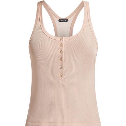 TOM FORD canotta a coste - rosa
