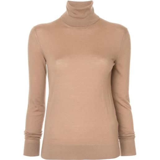 Ralph Lauren Collection maglione a collo alto - marrone