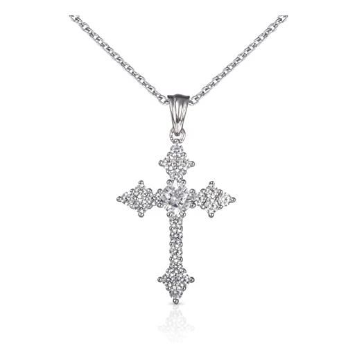 Novità STROILI ORO: COLLANA donna in ARGENTO 925 con CRISTALLI, MILLENNIALS, 1628411