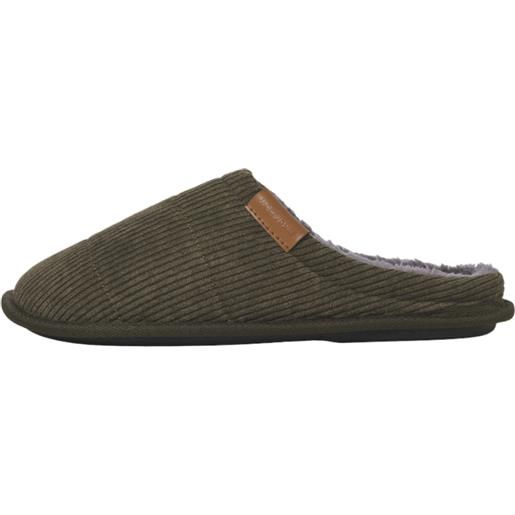 JACK & JONES cordie mule homeslipper olive night pantofole uomo