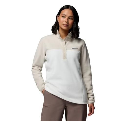 Columbia benton springs 1/2 snap pull over 2, pull over in pile donna, nero, xl