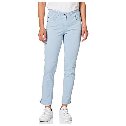 Atelier GARDEUR zuri115_80701_63 pantaloni estivi, blu, 42/sottile donna