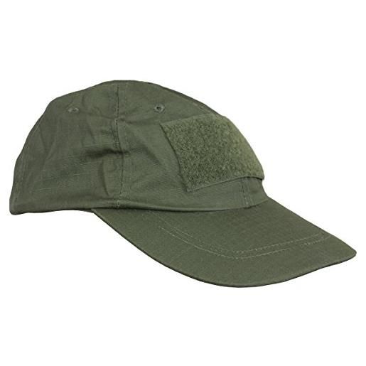 Mil-Tec - berretto da baseball tattico, uomo, 12319001, oliva, taglia unica