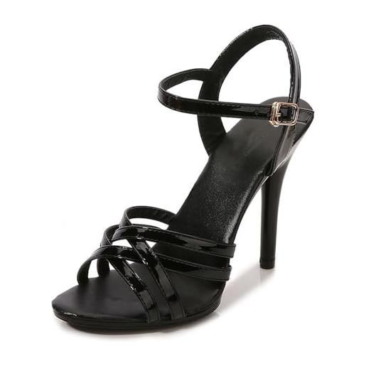 Du00e9colletu00e9 Con Punta Aperta Da Donna Sandali Estivi Sexy Con Tacco