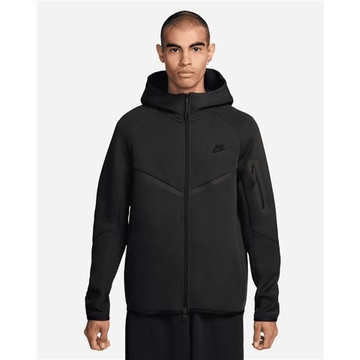 Nike tech fleece m - felpa - uomo - nero