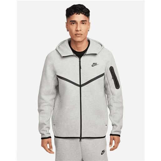 Nike tech fleece m - felpa - uomo - grigio