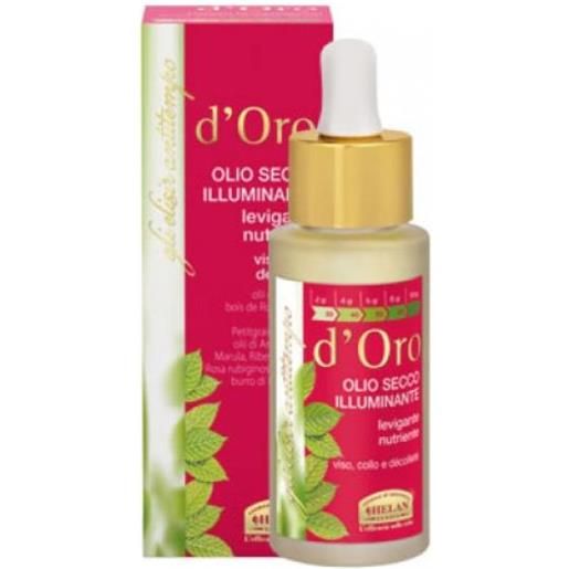 HELAN COSMESI elisir antitempo d'oro olio secco illuminante 30ml