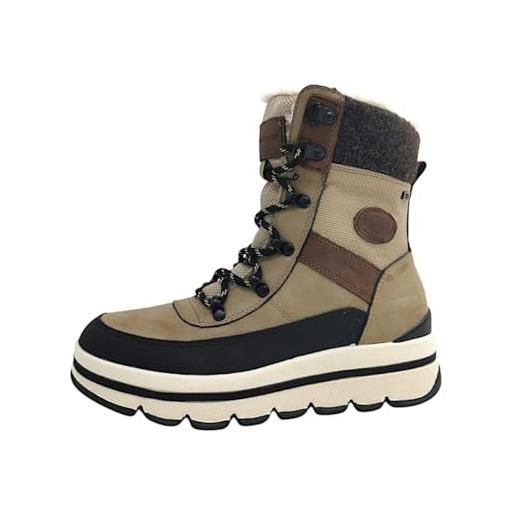 TOM TAILOR 4290040013, stivali da neve donna, black dksand, 41 eu