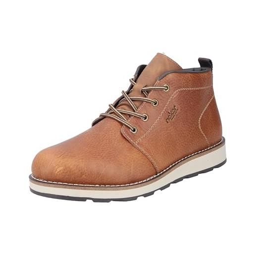 Scarpe Stringate Rieker Uomo - Comode, Slim Fit, Suola In PU, Tessuto Interno - Foto 10