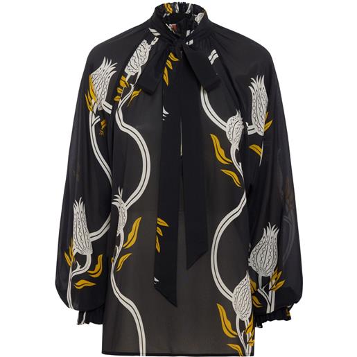 La DoubleJ blusa cerere - nero