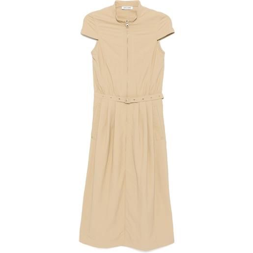 Low Classic abito a collo alto - giallo