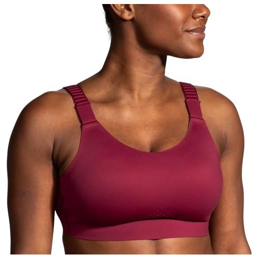 Brooks 350086622 dare scoopback run bra 2.0 reggiseno sportivo donna red taglia 034cd
