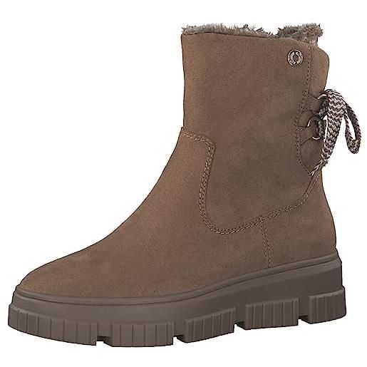 s.Oliver 5-26446-41, stivali da neve donna, nero, 38 eu