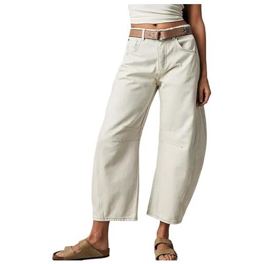 Generico jeans donna estivi elasticizzati jeans donna estivi curvy jeans donna larghi morbidi pantaloni jeans donna estivi stampato jeans donna larghi morbidi elasticizzati