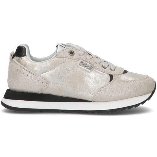 COLMAR sneaker donna argento in pelle