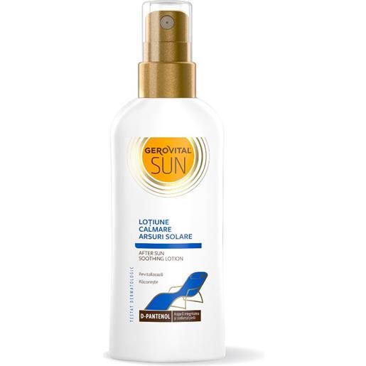 Gerovital sun scottature lozione calmante 150 ml