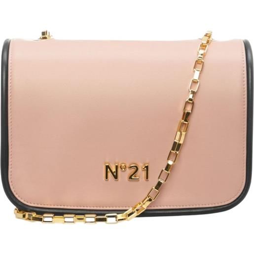 N°21 crossbody bag nude