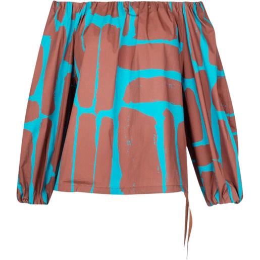 LIVIANA CONTI blusa in popeline