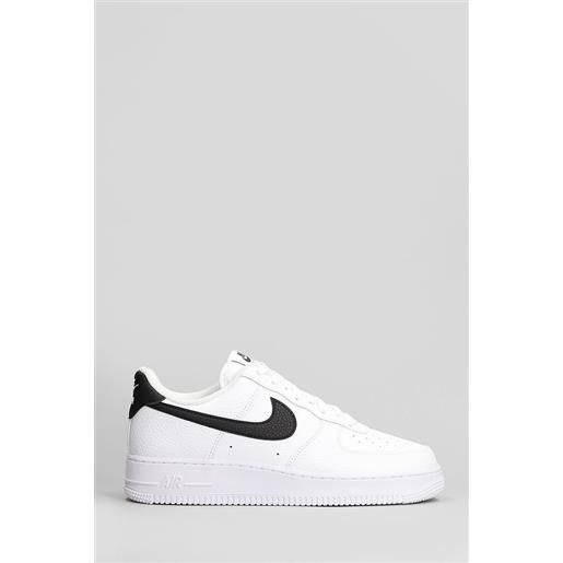 Nike sneakers air force 1 07 in pelle bianca